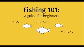 Fishing 101 A guide for beginners [upl. by Adnam]