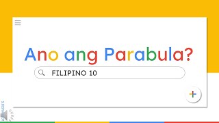 PARABULA  ELEMENTO NG PARABULA  FILIPINO 10 [upl. by Whitman27]