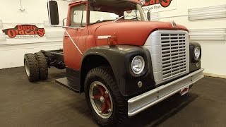 DustyOldCarscom 1972 International Harvester Loadstar B1700 Fire Truck SN1157 [upl. by Ahsia]