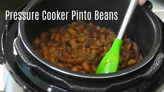 Pressure Cooker Pinto Beans  No Soak Quick Cook Beans  Cosori 2 Quart Electric Pressure Cooker [upl. by Arriat]