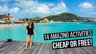 14 ST MAARTEN Attractions You Cant Miss  FREE or CHEAP Things to do in St Maarten [upl. by Hawkie16]