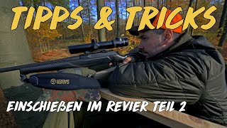 Geartester Tipps amp Tricks  Einschießen im Revier vom Ansitz Teil 2 [upl. by Basham]