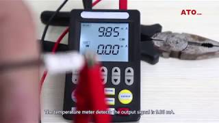 How to use Pt100 sensor with 420mA transmitter [upl. by Stranger]