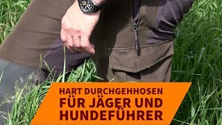 Jagdbekleidung Jagd und Durchgehhosen von HART in der Praxis [upl. by Ivett]