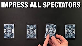 This Magnificent NO SETUP Card Trick Will BLOW MINDS [upl. by Initsed]