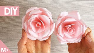 ► Cómo hacer una FLOR de PAPEL en 5 MINUTOS 😱🌺 [upl. by Dulcea883]