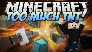 Minecraft  TOO MUCH TNT Over 35 NEW TNTs amp Explosives  Mod Showcase 164 [upl. by Sipple862]