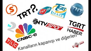 Kanalların açılış kapanış ve logo değişimleri  Selim IRMAK [upl. by Laaspere]