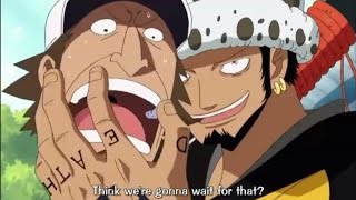 Law Debuts Kills all the Marines  One Piece Full Fight Eng Subbed [upl. by Levenson93]