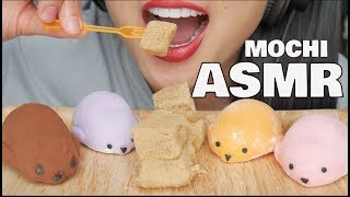 ASMR Seal  Warabi MOCHI SOFT RELAXING EATING SOUNDS  SASASMR [upl. by Amlus]