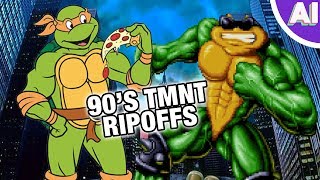 The 8 Craziest 90s Teenage Mutant Ninja Turtles Ripoffs Animation Investigation [upl. by Mali]