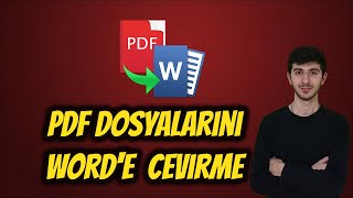 Pdf Dosyalarını Worde Çevirme Ücretsiz [upl. by Atiroc759]