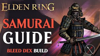 Elden Ring Samurai Class Guide  How to Build a Samurai Beginner Guide [upl. by Viridissa]