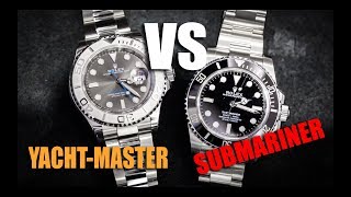 Rolex YachtMaster vs Submariner [upl. by Corry]