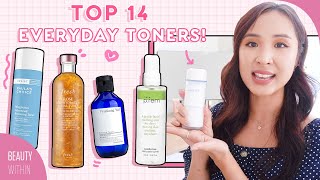 BEST Clarifying amp Hydrating Toners for Oily Combo AcneProne Dry amp Sensitive Skin [upl. by Yrelbmik884]