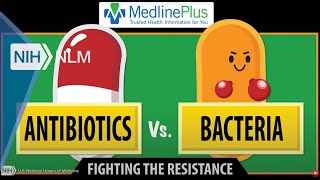 Antibiotics vs Bacteria Fighting the Resistance [upl. by Haff]