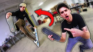 FREESTYLE HANDBOARD VS SKATEBOARD SKATE [upl. by Jeno198]