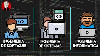 INGENIERÍA DE SOFTWARE vs INGENIERÍA DE SISTEMAS vs INGENIERÍA INFORMÁTICA [upl. by Anyaled]