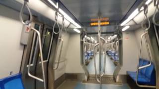 Bucharest Metro CAF on Berceni  Dimitire Leonida [upl. by Isolt897]