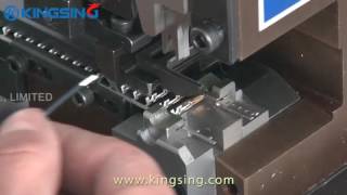 Electric Terminal Crimping Machine [upl. by Anialahs]