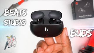 NEW Beats Studio Buds Unboxing amp Review [upl. by Enirehtakyram]