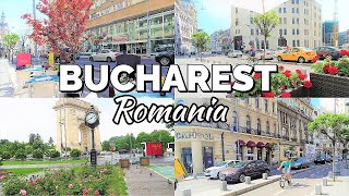 BUCHAREST CITY ROMANIA  Full Tour [upl. by Xet915]