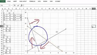 How to Solve an LP Problem Graphically in Excel [upl. by Lanrev]