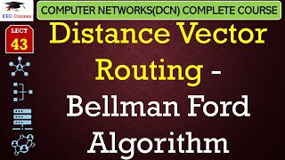 L43 Distance Vector Routing  Bellman Ford Algorithm  Computer Network Routing Protocols [upl. by Sibilla]