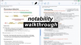 Notability on the iPad  Walkthrough amp Review ✏️ [upl. by Rosco75]