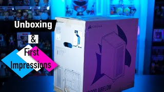 Corsair 4000D Airflow Unboxing and First Impressions [upl. by Guinn287]