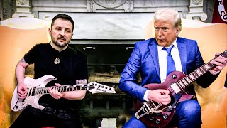 Trump vs Zelensky Guitar Battle Fan Made Video Edit [upl. by Ennoira]