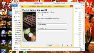 Visual basic 60 with registration key [upl. by Anekam198]