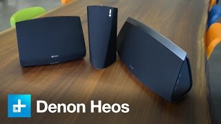 Denon Heos multiroom wireless speakers  hands on [upl. by Odnam]