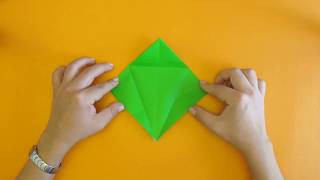 Como hacer una Grulla de Origami  Tutorial [upl. by Iadahs]