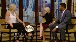 Holly Holm on LIVE with Kelly and Michael [upl. by Ulrika598]