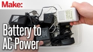 DIY Hacks amp How Tos Convert a BatteryPowered Device to AC Power [upl. by Mafala]