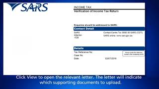 SARS eFiling  How to Submit Documents [upl. by Eidod]