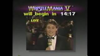 WrestleMania 5 Countdown Show [upl. by Mundford286]