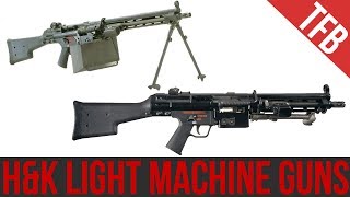 HampKs Light Machine Guns Rare but Effective HK2123 amp HK11 [upl. by Sergeant]