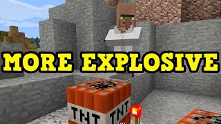 Minecraft  How Do You Make TNT MORE EXPLOSIVE [upl. by Lela]