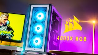 Theyre BACK  CORSAIR 4000X RGB Case Review [upl. by Barta964]