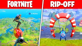 Top 10 Fortnite RIPOFFS Best  Worst [upl. by Aisinut131]