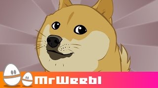 Doge Adventure  animated music video  MrWeebl [upl. by Ahsropal]