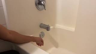 Moen Slip Fit Tub spout Installation [upl. by Rraval15]