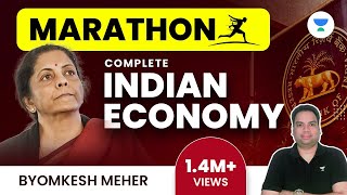 Complete Indian Economy  Marathon Session  UPSC CSEIAS 202223  Byomkesh Meher [upl. by Harrat551]