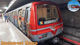 Metro in Bucharest 🇷🇴 2023 [upl. by Aderb787]