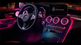 INSTALLING 64 COLOUR INTERIOR AMBIENT LIGHTING  AMBIENT VENTS INTO ANY MERCEDES CCLASS W205 [upl. by Goth]