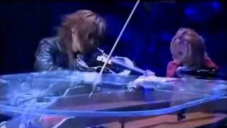 Yoshiki piano and Sugizo violin intro to Kurenai live at Tokyo Domo [upl. by Lecia]