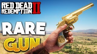 Red Dead Redemption 2 Rare Gold Revolver Otis Miller Treasure Map RDR2 Best Gun [upl. by Sil]