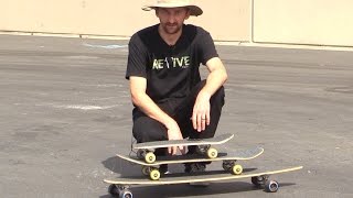 THE DIFFERENT TYPES OF SKATEBOARDS EXPLAINED [upl. by Llirrehs]